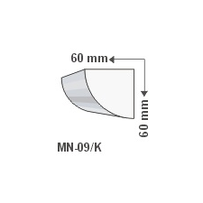 Anro MN-09 Minimal design karnistakaró tapéta, díszléc és más dekoráció