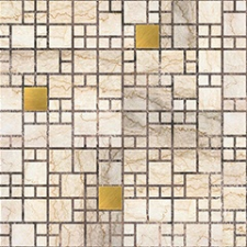 ANRO Wall Flexpanel PVC falburkoló lap - Márvány és arany (Marble Gold) tapéta, díszléc és más dekoráció