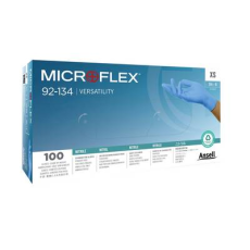 Ansell MICROFLEX 100 db Nitril Eldobható kesztyű Méret (kesztyű): 9 EN 455, EN 420-2003, EN 374-5, EN 374-1, EN 21420:2020, EN 374-2, EN 374-4, EN (92134090) (92134090)