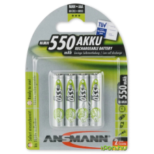 Ansmann Mikro cerzua akku (AAA) 550mAh 4db ceruzaelem