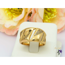  Antiallergén egyedi kidolgozású gyűrű-18 k gyűrű