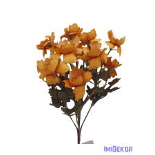  Antik színű kis csokor 28cm 3353 - Napsárga dekorációs kellék