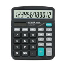  ANTILOP SZÁMOLÓGÉP ASZTALI A-837 1DB számológép