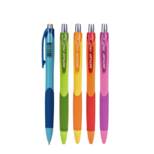 ANTILOP Zselés toll nyomógombos vegyes színek 0,7mm Antilop Fruit írásszín kék toll