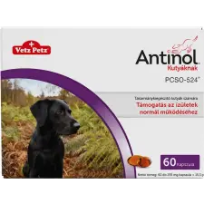 Antinol kutyáknak 60 db vitamin, táplálékkiegészítő kutyáknak