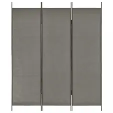  Antracitszürke 3 paneles paraván 150 x 180 cm bútor