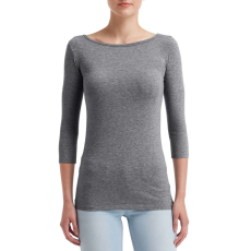 ANVIL ANL2455 NŐI STRETCH 3/4 UJJÚ PÓLÓ S