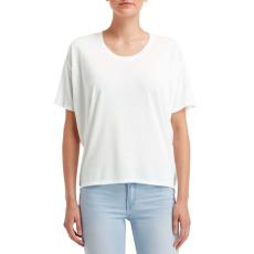 ANVIL ANL36PV rövid ujjú laza szabású Női póló Anvil, White-XL