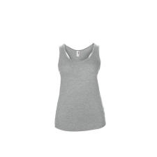 ANVIL Női sporthátú trikó, Anvil ANL6751, ívelt aljjal, Heather Grey-L női trikó