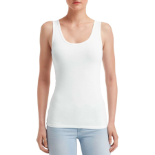 ANVIL Női ujjatlan póló, sztreccs trikó, Anvil ANL2420, White-L női trikó
