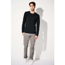 ANVIL Póló Anvil hosszú ujjú unisex, heather graphite, M munkaruha