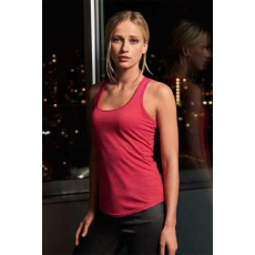 ANVIL Póló Anvil női női (50%poliészter 25%pamut 25%viszkóz) heather raspberry, L