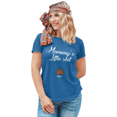  Anya és kicsi kakijai - Személyre Szabható - Női Póló