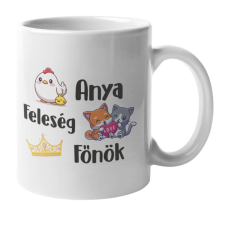  Anya, feleség, főnök bögre bögrék, csészék