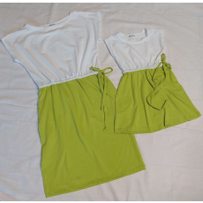  Anya-lánya Aletta szett-fehér lime