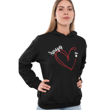  Anyai szeretet - Személyre Szabható - Kapucnis Pulóver női pulóver, kardigán