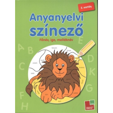 Anyanyelvi színező 2. osztály /Főnév, ige, melléknév gyermek- és ifjúsági könyv