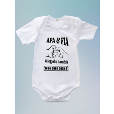 Apa és fia a legjobb barátok baba body kombidressz, body