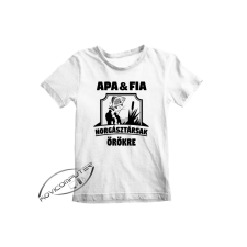  Apa-fia ajándék - Apa-fia horgász gyerek póló gyerek póló