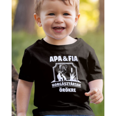  Apa-fia ajándék - Apa-fia horgász póló gyerekeknek