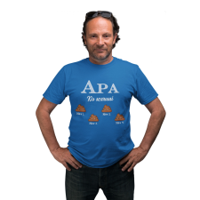  Apa kis szarosai (Személyre szabható) - Férfi Póló férfi póló