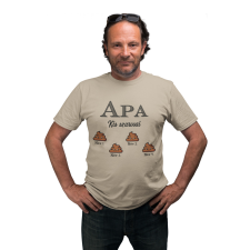  Apa kis szarosai (Személyre szabható) - Férfi Póló férfi póló