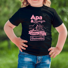  Apa lánya gyerek póló - Különleges szerelem