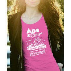  Apa lánya női póló - Különleges szerelem