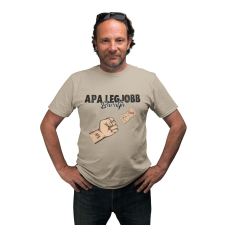  Apa legjobb barátai (Személyre szabható) - Férfi Póló férfi póló