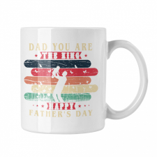  Apa te vagy a király - Fehér Bögre bögrék, csészék