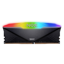 Apacer Apacer Memória Desktop - 16GB KIT DDR4 NOX RGB AURA2 (2x8GB, 3200MHz, CL16, 1.35V, hűtőbordás) memória (ram)