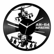  Apache helikopter bakelit óra falióra
