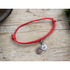  Apai szeretet vörös paracord karkötő karkötő
