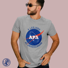  Apák napja - A legjobb Apa az Univerzumban férfi póló ajándéktárgy