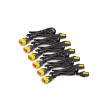 APC AP8702S-WW tápkábel Fekete 0,61 M C14 csatlakozó C13 csatlakozó (AP8702S) kábel és adapter