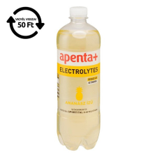 Apenta ásványvíz szénsavmentes apenta+ electrolytes ananász íz&#369; 0,75l drs üdítő, ásványviz, gyümölcslé