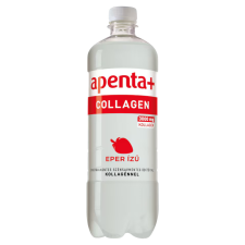 Apenta + Collagen Eper ízű energiamentes szénsavmentes üdítőital 750ml üdítő, ásványviz, gyümölcslé