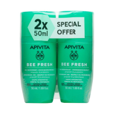 Apivita Bee Fresh golyós dezodor duo csomag 50+50ml dezodor