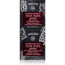 Apivita Express Beauty Grape ránctalanító és feszesítő arcpakolás 2 x 8 ml arcpakolás, arcmaszk