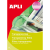 APLI 01080 A4 Fólia írásvetítőhöz / kézzel írható (100 db / csomag) (01080)