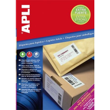 APLI 105x148 mm univerzális etikett, extra erős 400 darab (LCA11785) (LCA11785) információs címke
