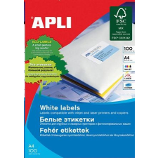 APLI 210x148 mm univerzális etikett, 200 darab (LCA1264) etikett