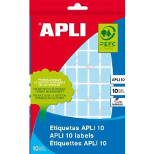 APLI 25x40 mm kézzel írható etikett, kerekített sarkú, zöld 128 darab (LCA2757) etikett