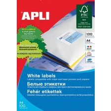 APLI 38x21.2mm Etikett univerzális 32500 etikett/csomag etikett