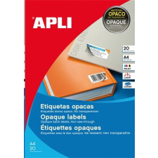 APLI 70x37 mm etikett, felülcímkézéshez (tökéletes fedés) 480 darab (LCA11708) etikett