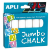 APLI Aszfaltkréta, kerek, jumbo, APLI, fehér (LCA14370)