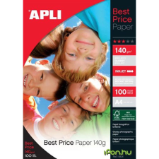 APLI Best Price A4 Fényes nyomtatópapír (100db) fotópapír