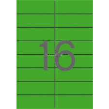 APLI Etikett, 105x37 mm, színes, APLI, zöld, 320 etikett/csomag etikett