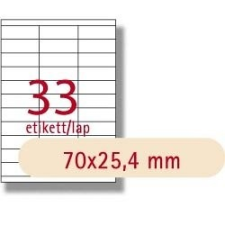 APLI Etikett A10559 25,4x70mm 500ív Apli etikett