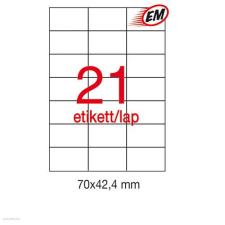 APLI Etikett A1276 42,4x70mm 100ív LCA3136 Apli etikett